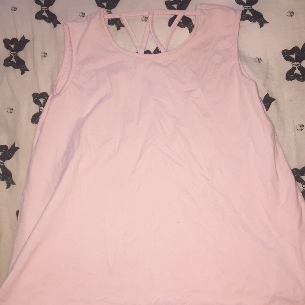 Pink breezy shirt